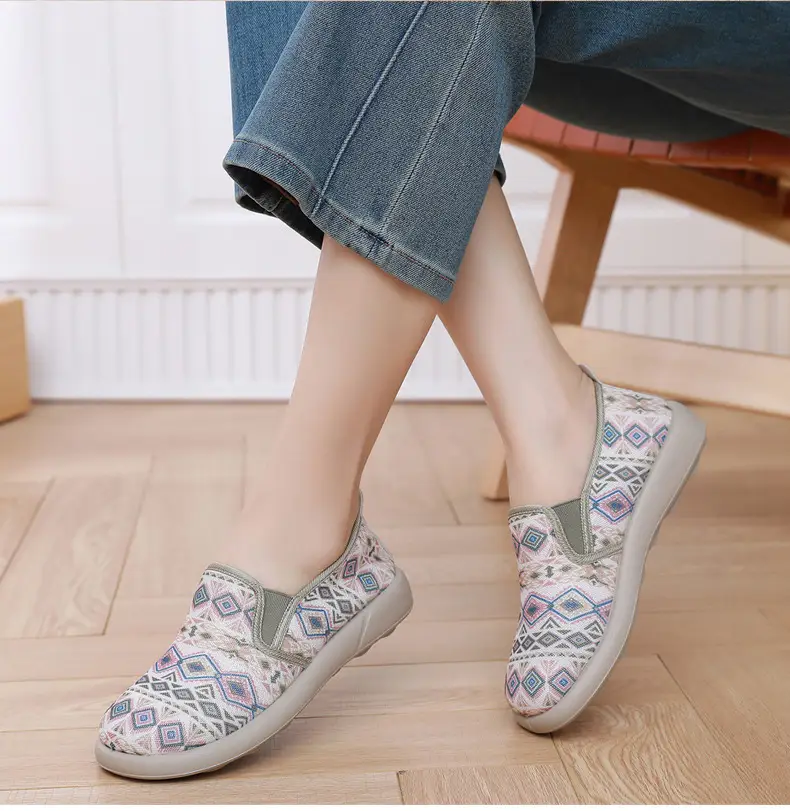 Women's 2025 Mesh Lazy Slippers Lazy One-Pedal Breathable — feature 24