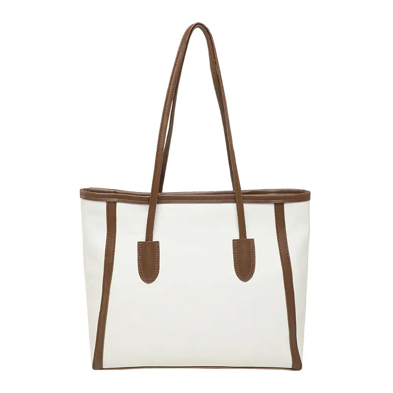 Women's Blue Canvas Shoulder Bag with Cute Design - Image 6