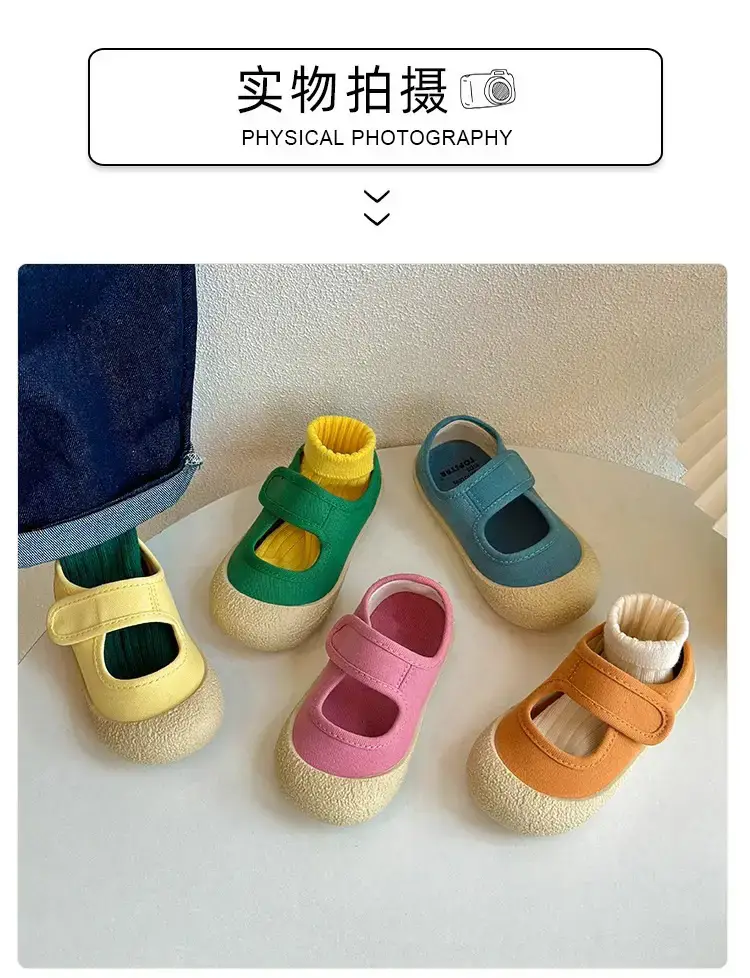 Pink Baby Shoes with Soft Canvas Sole 2025 — feature 5