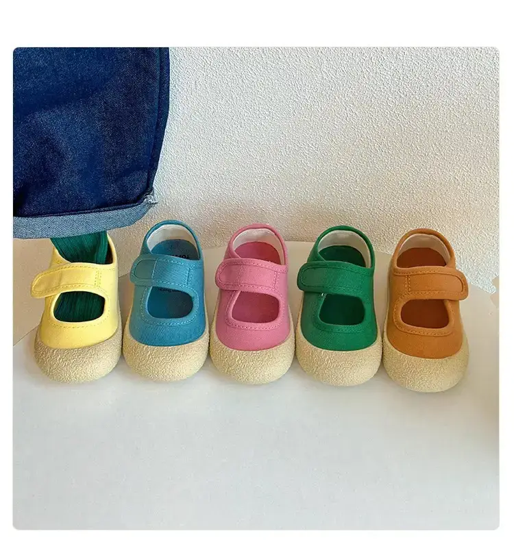 Pink Baby Shoes with Soft Canvas Sole 2025 — feature 6