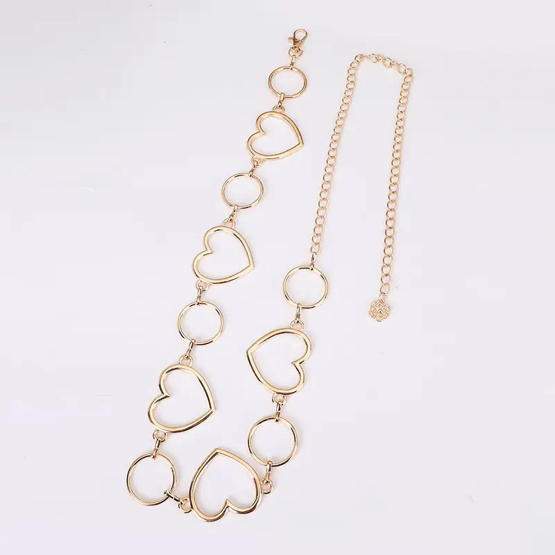 Vintage Women's Gold Spider Waist Chain with Chain — feature 21
