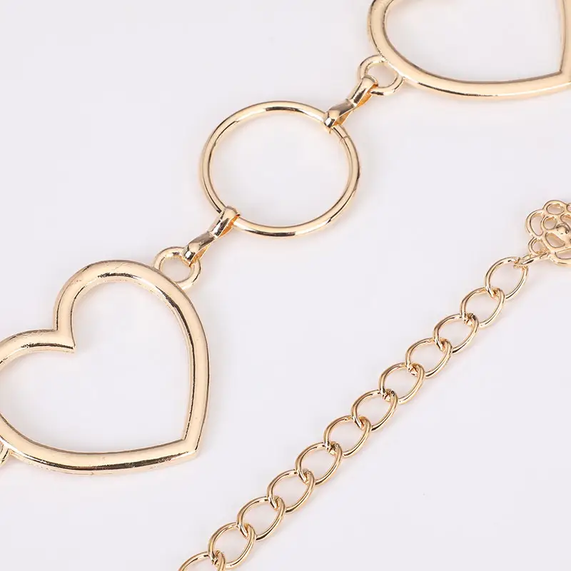 Vintage Women's Gold Spider Waist Chain with Chain — feature 22