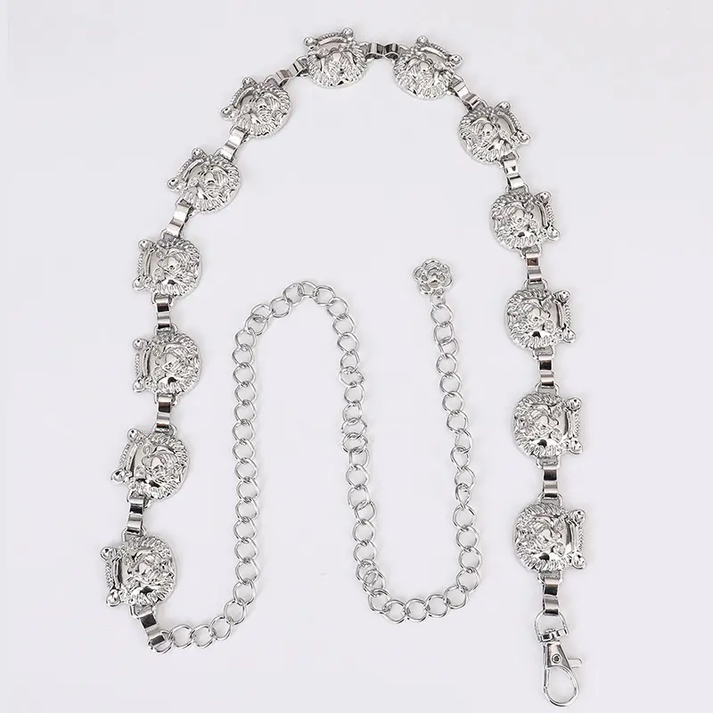 Vintage Women's Gold Spider Waist Chain with Chain — feature 27