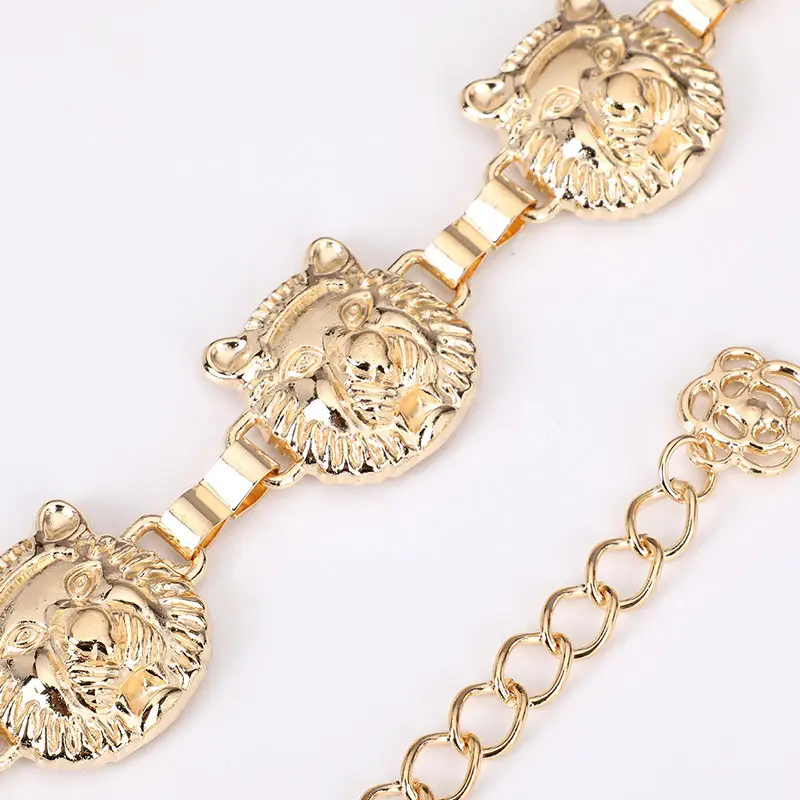 Vintage Women's Gold Spider Waist Chain with Chain — feature 28