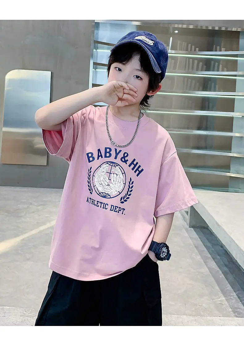Baby & Him Graphic T-Shirt Pink 2026 Kids — feature 10