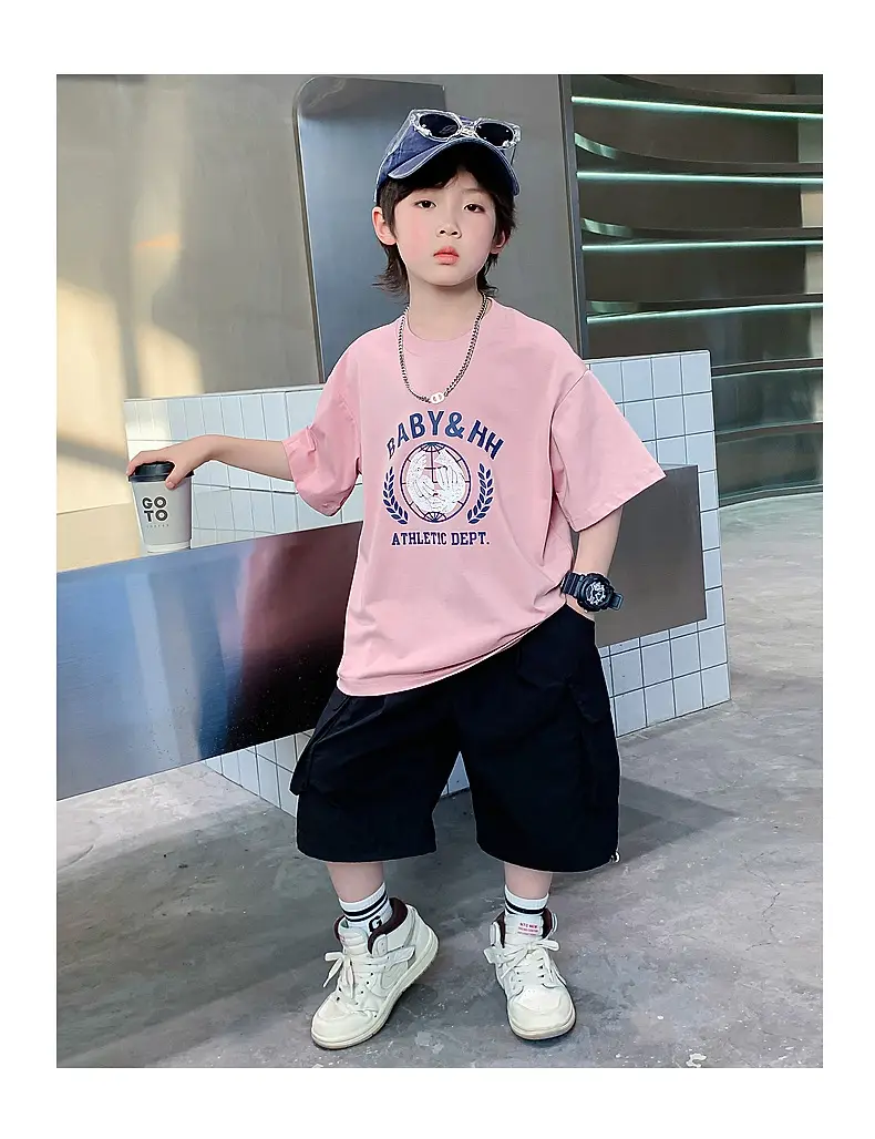 Baby & Him Graphic T-Shirt Pink 2026 Kids — feature 11