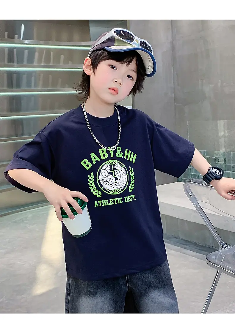 Baby & Him Graphic T-Shirt Pink 2026 Kids — feature 19