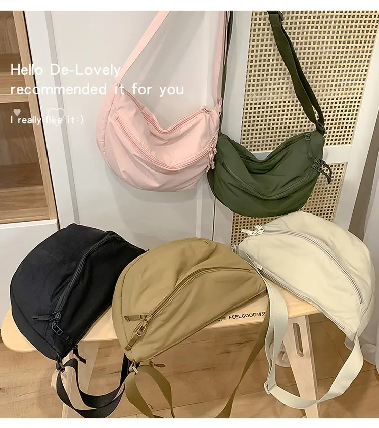 Pink Crossbody Bag for Women 2026 New Korean Style — feature 1