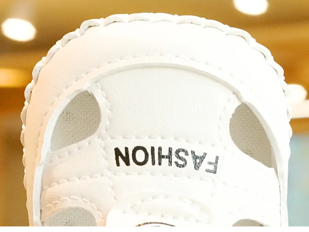 Baby Sandals White Soft Sole 0-1Yr Non-Slip — feature 1