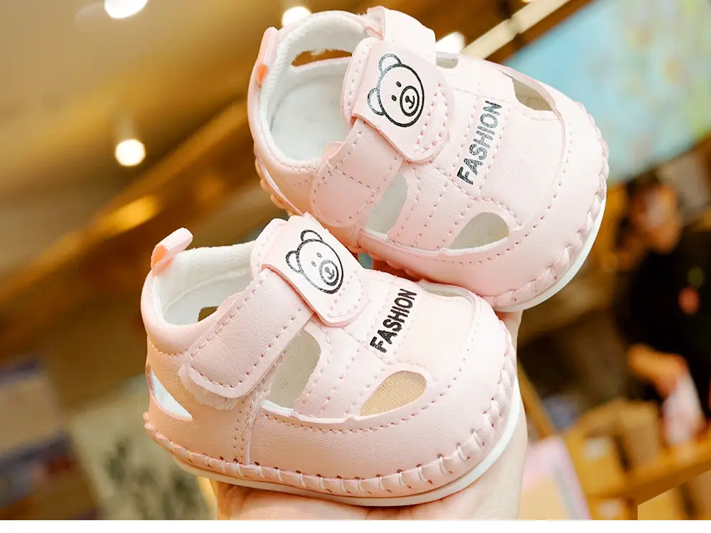 Baby Sandals White Soft Sole 0-1Yr Non-Slip — feature 6