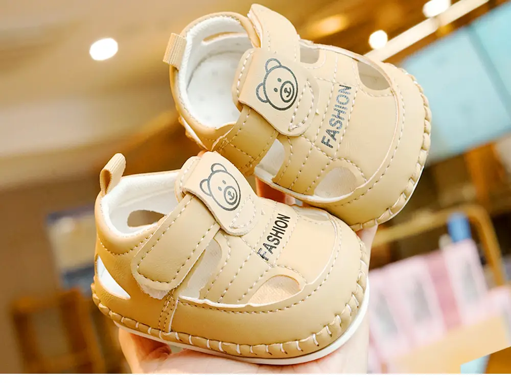 Baby Sandals White Soft Sole 0-1Yr Non-Slip — feature 8