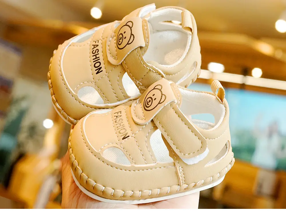 Baby Sandals White Soft Sole 0-1Yr Non-Slip — feature 9