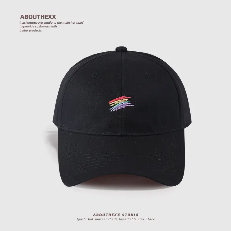 Black Aboutn Thexu Korean Style Sun Hat for Women Men - Image 3