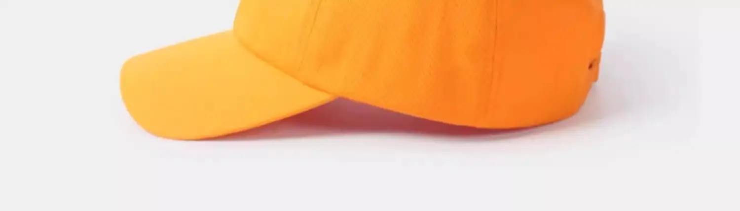Orange Baseball Cap for Men Summer Sun Hat — feature 5