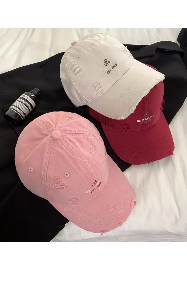 Korean Style Blue Baseball Cap for Girls 2025 — feature 10