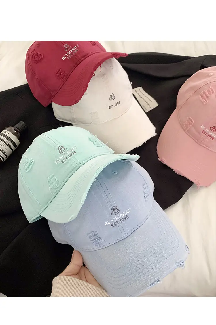 Korean Style Blue Baseball Cap for Girls 2025 — feature 9