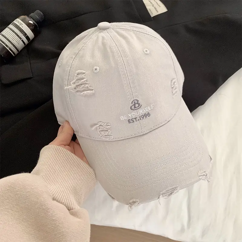 Korean Style Blue Baseball Cap for Girls 2025 - Image 3