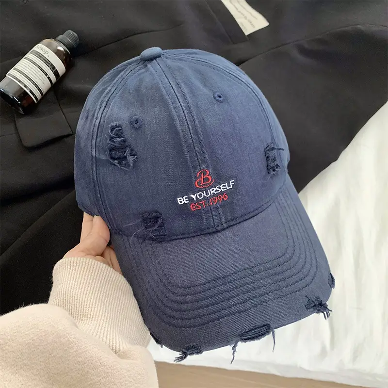 Korean Style Blue Baseball Cap for Girls 2025 - Image 7