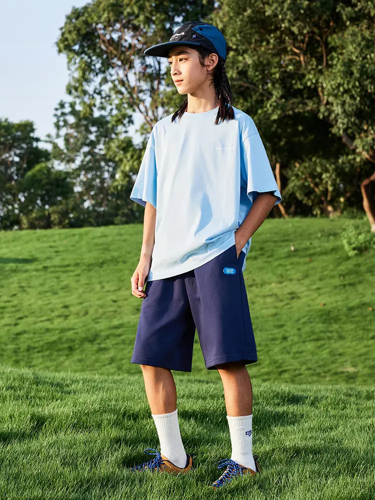 Kids Flying Fish T-Shirt White Blue Black Short Sleeve - Image 7
