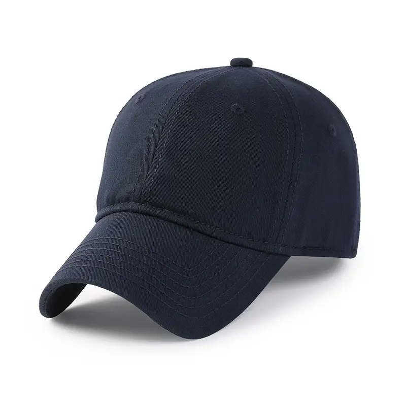 Japanese-Style All-Cotton Baseball Cap Beige - Image 2