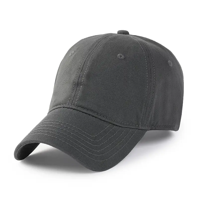 Japanese-Style All-Cotton Baseball Cap Beige - Image 4