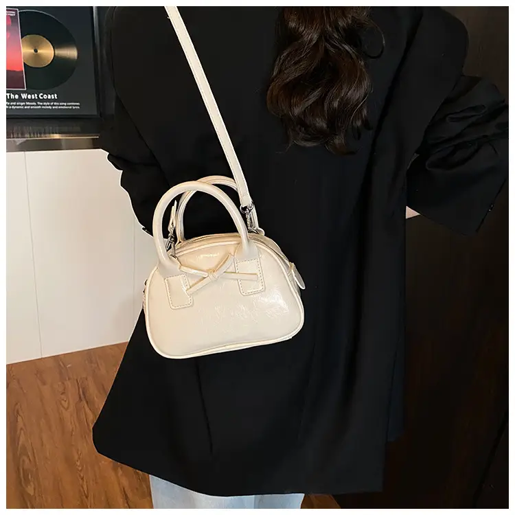 Women's Cream Bow Crossbody Bag 2025 — feature 29