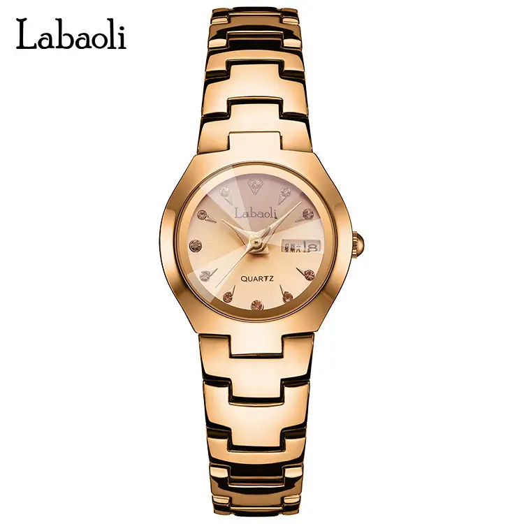 Labboli Gold Quartz Women's Watch 48H