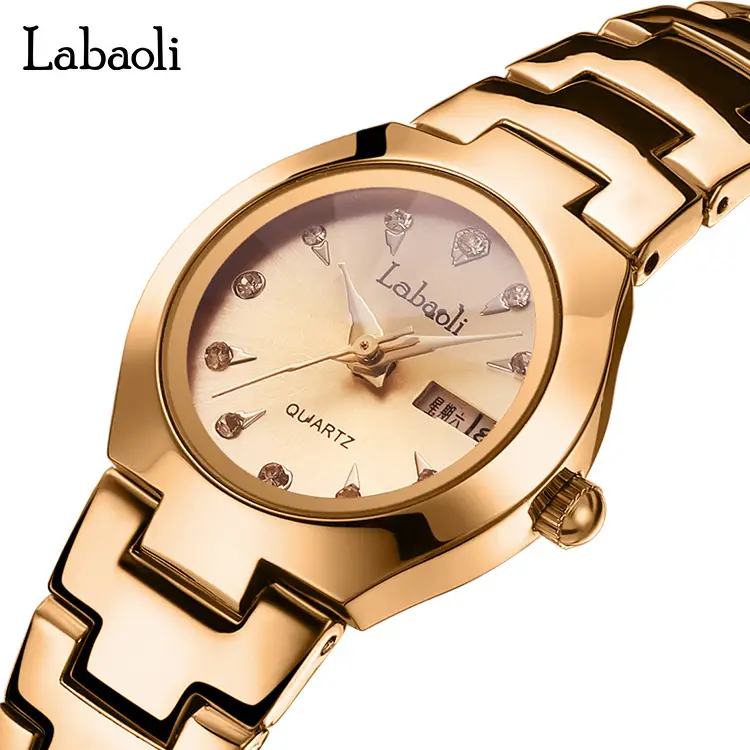 Labboli Gold Quartz Women's Watch 48H