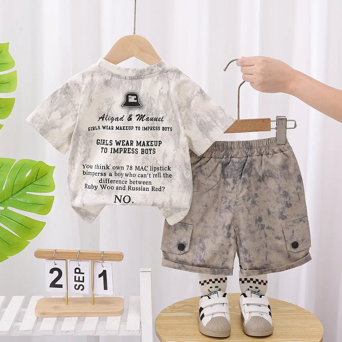 Boys 2Pc T-Shirt Shorts Set Summer 2025 — feature 5