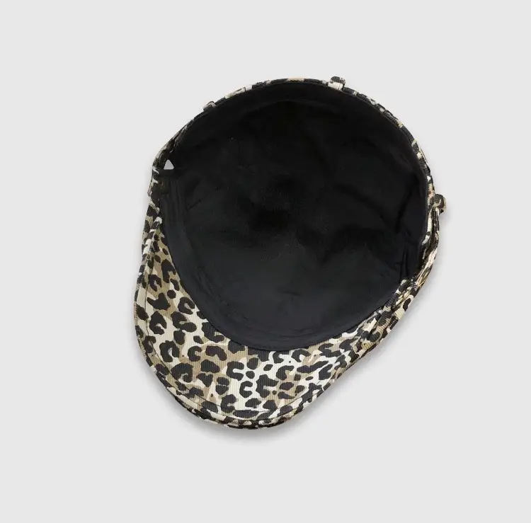 Retro Leopard Print Face Hat for Women Spring Summer — feature 20