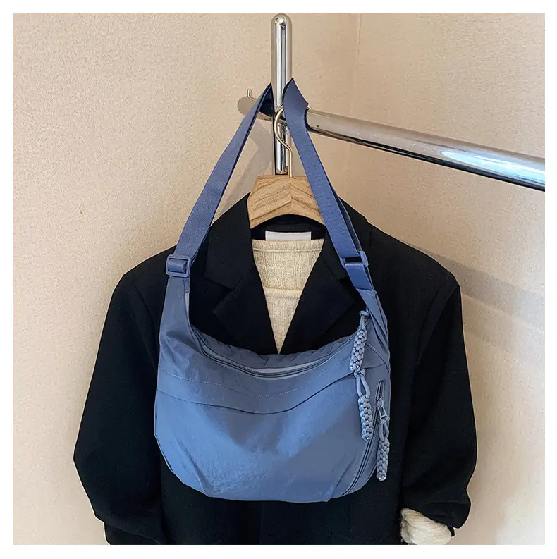 Japanese Style Crossbody Bag for Women Lightweight Nylon Commuter Bag — feature 35