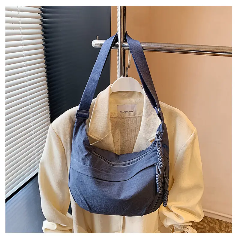 Japanese Style Crossbody Bag for Women Lightweight Nylon Commuter Bag — feature 36
