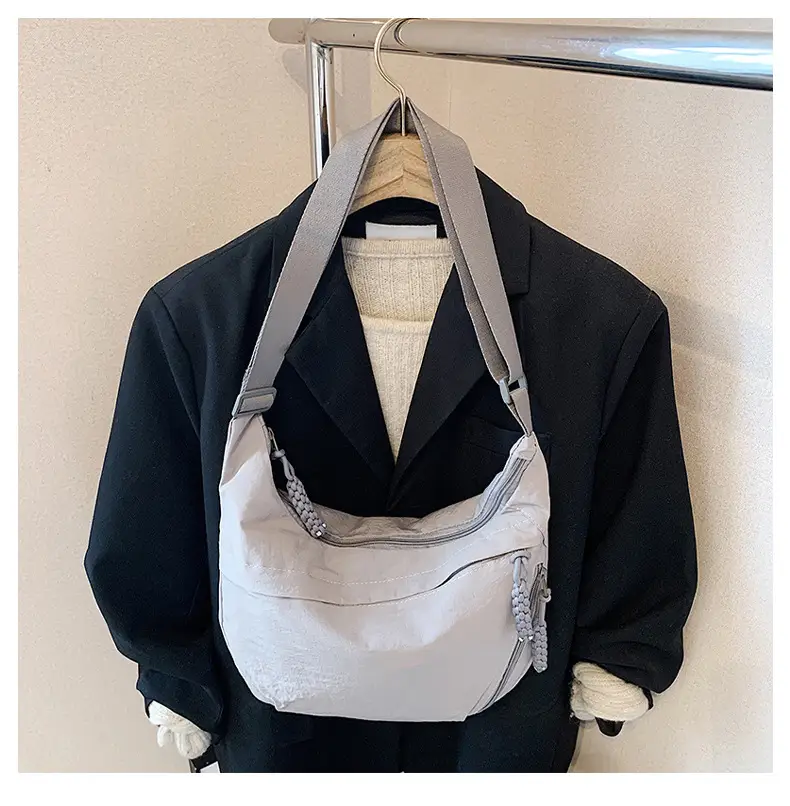 Japanese Style Crossbody Bag for Women Lightweight Nylon Commuter Bag — feature 38