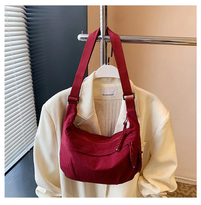 Japanese Style Crossbody Bag for Women Lightweight Nylon Commuter Bag — feature 41