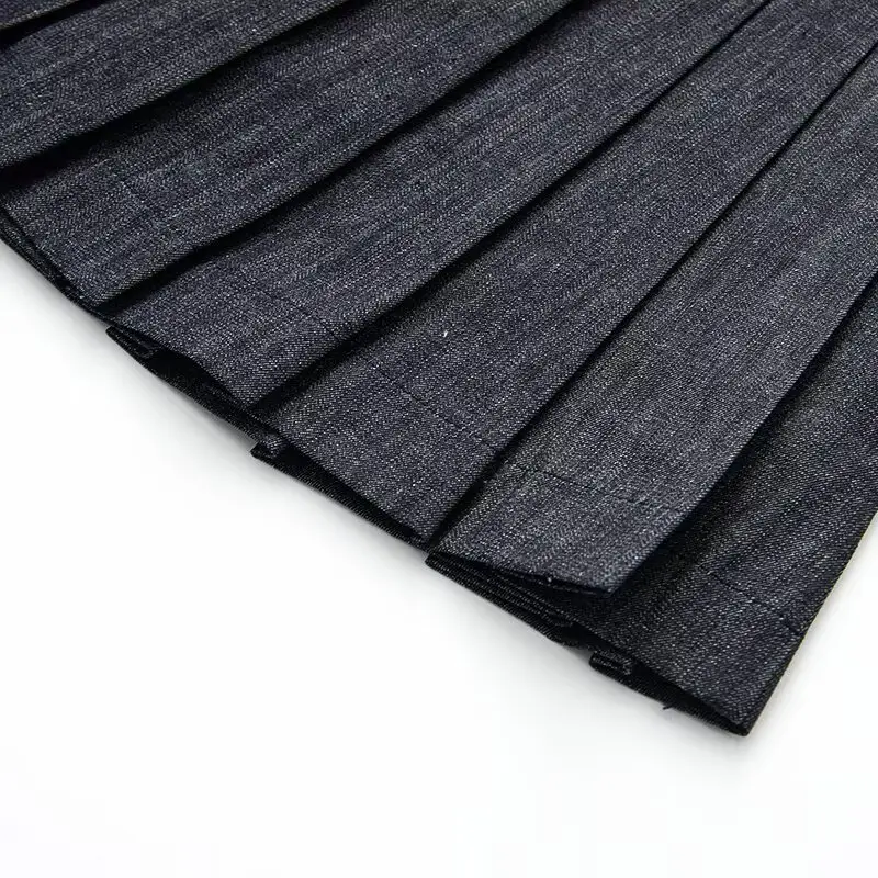Dark Blue Balloon Skirt Pants Set for Women — feature 19