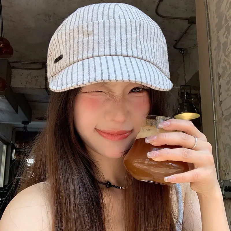 Japanese Style Sunshade Hat for Women 2025 Spring Summer Cotton Linen - Image 4