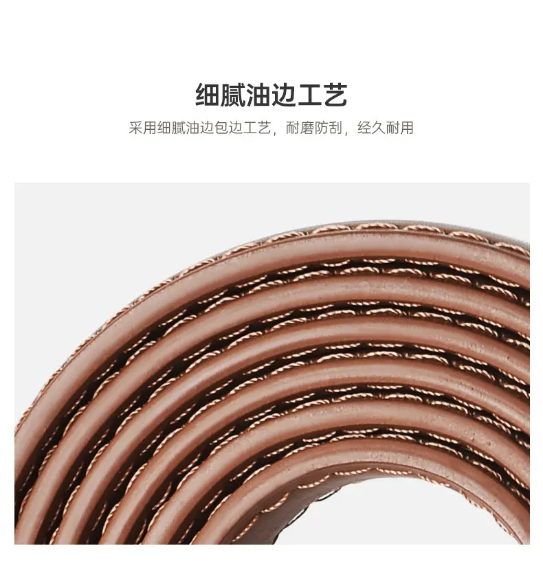 Women's Brown Pearl Buckle Belt Wholesale New — feature 7