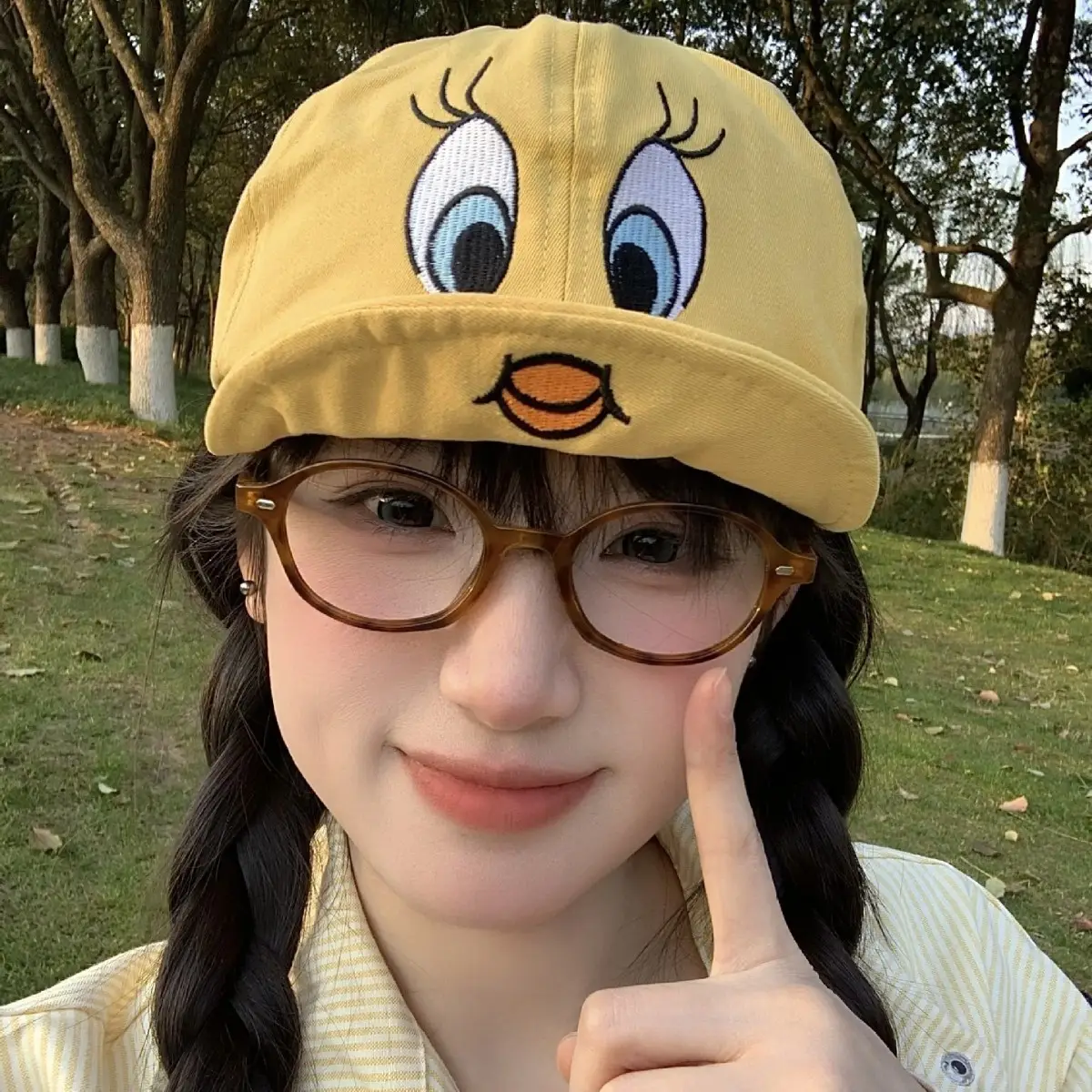 Cute Cartoon Duck Cap for Women with Sunshade Baseball - Image 4