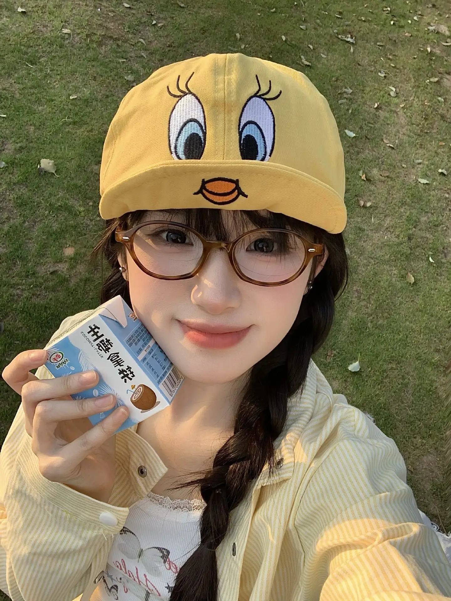 Cute Cartoon Duck Cap for Women with Sunshade Baseball — feature 6