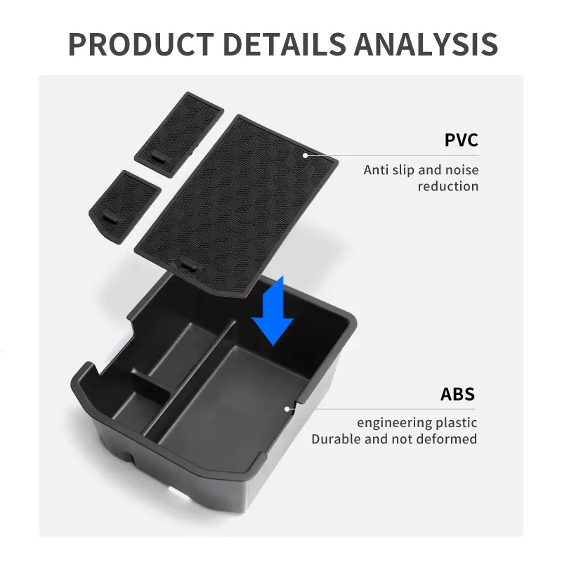 Suitable for Tiggo 4 Central Control Armrest Box Storage Box 4 Pro Car Storage Storage Car Special Products Modification Accessories