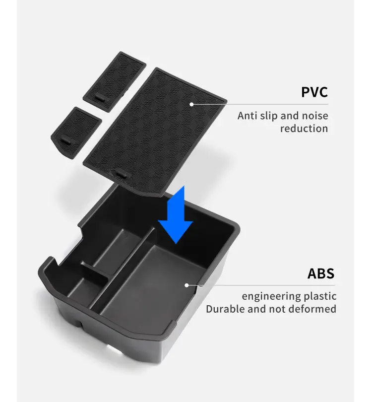 Suitable for Tiggo 4 Central Control Armrest Box Storage Box 4 Pro Car Storage Storage Car Special Products Modification Accessories — feature 5