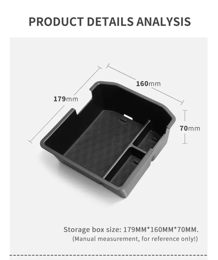 Suitable for Tiggo 4 Central Control Armrest Box Storage Box 4 Pro Car Storage Storage Car Special Products Modification Accessories — feature 6