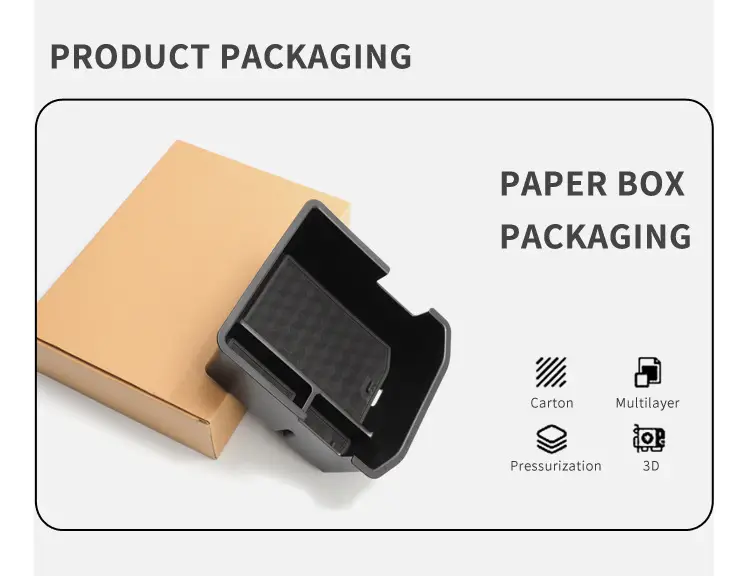 Suitable for Tiggo 4 Central Control Armrest Box Storage Box 4 Pro Car Storage Storage Car Special Products Modification Accessories — feature 9
