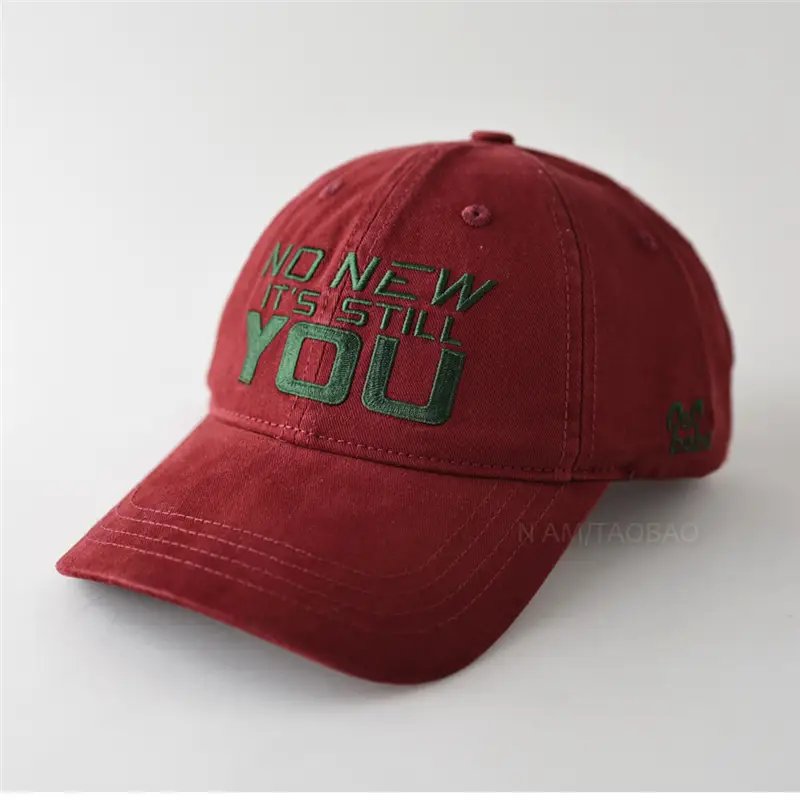 Black Letter Embroidered Baseball Cap for Men Women - Image 8
