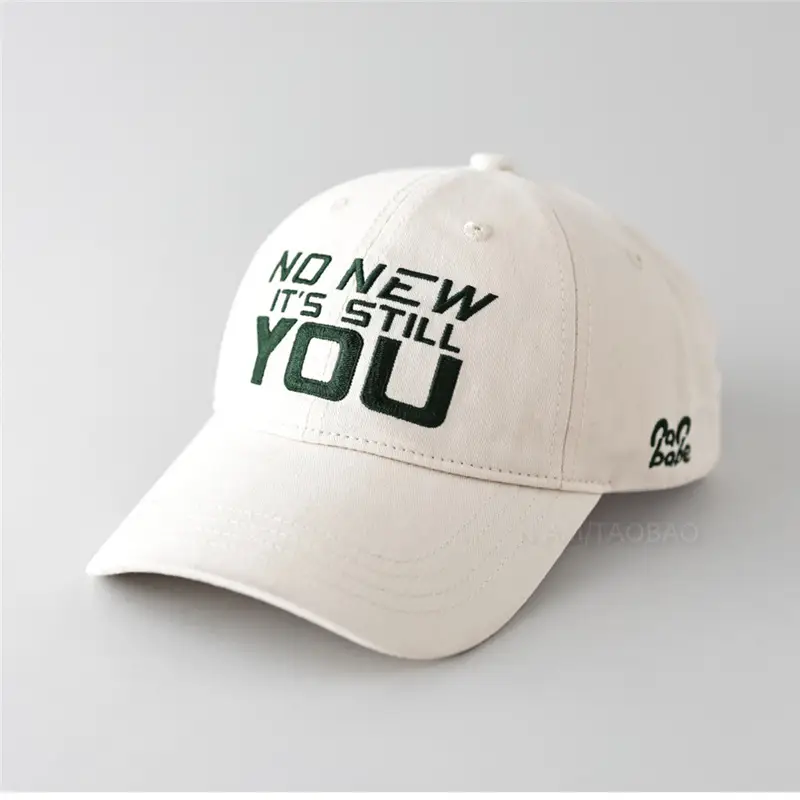 Black Letter Embroidered Baseball Cap for Men Women - Image 10