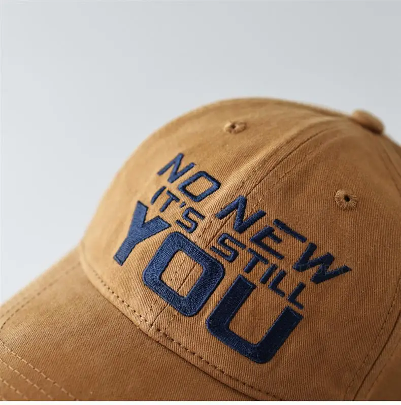 Black Letter Embroidered Baseball Cap for Men Women — feature 11