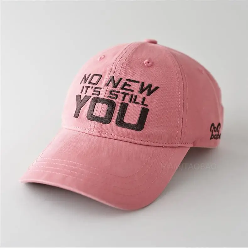 Black Letter Embroidered Baseball Cap for Men Women — feature 2