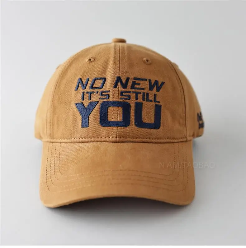 Black Letter Embroidered Baseball Cap for Men Women — feature 8