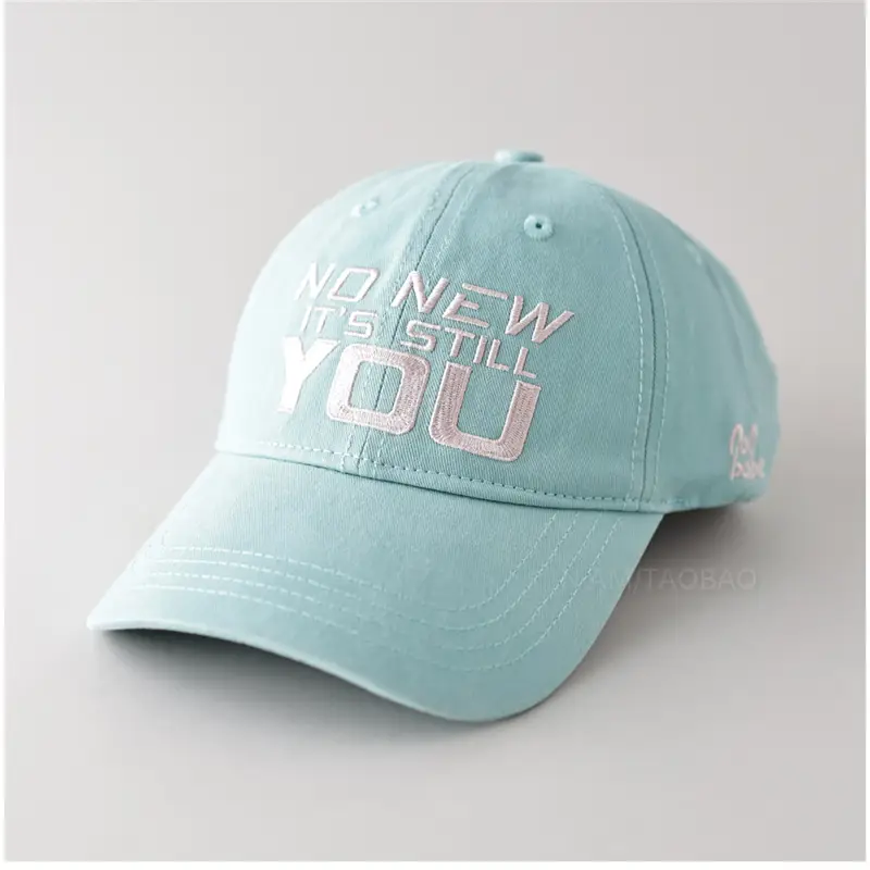 Black Letter Embroidered Baseball Cap for Men Women - Image 6