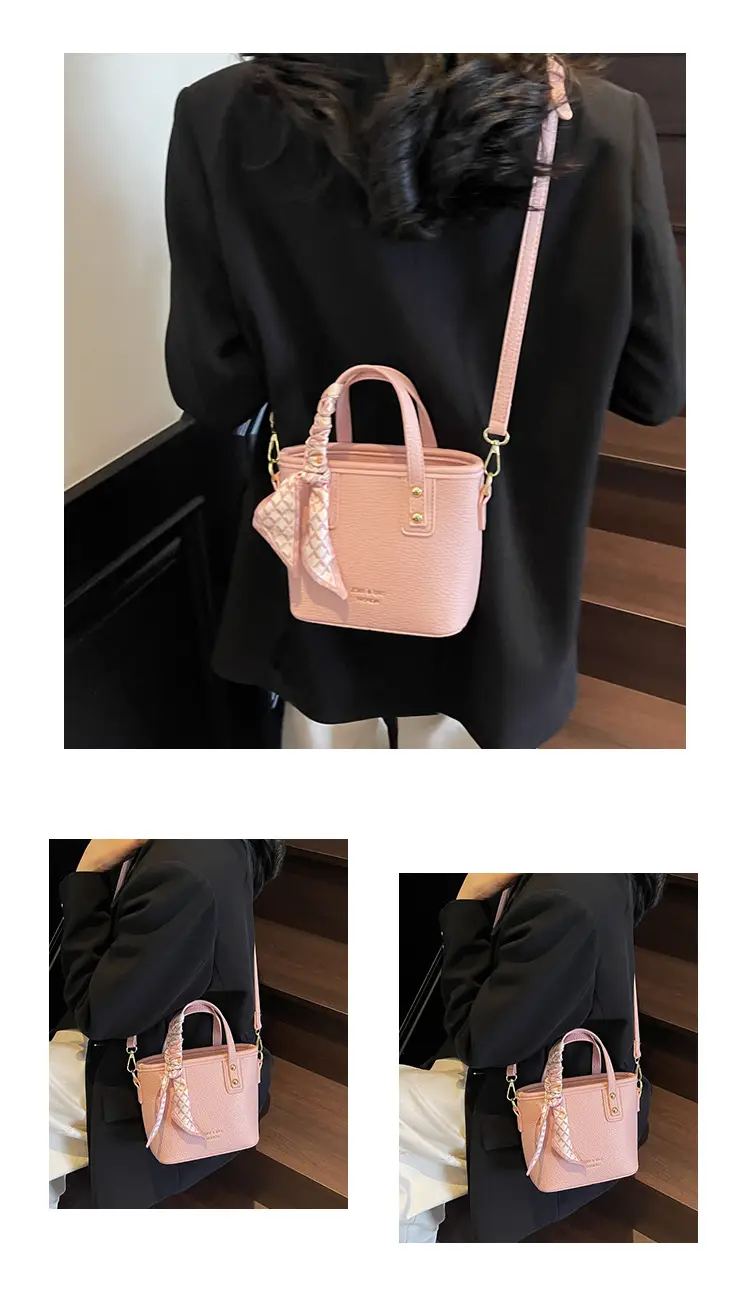 Pink Crossbody Bag for Women 2025 Trendy Casual Shoulder Bag — feature 14